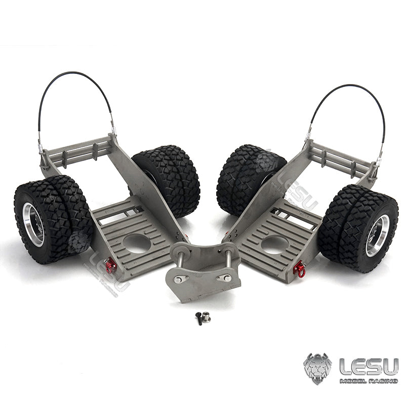 LESU 1/14 C374 RC Hydraulic Excavator Metal Heavy Duty Ripper Fork Bucket with Quick Detach Fixed Mount & Protective Fences - Perfect for Construction Simulation, RC Model Excavator Play, and DIY Miniature Engineering Projects