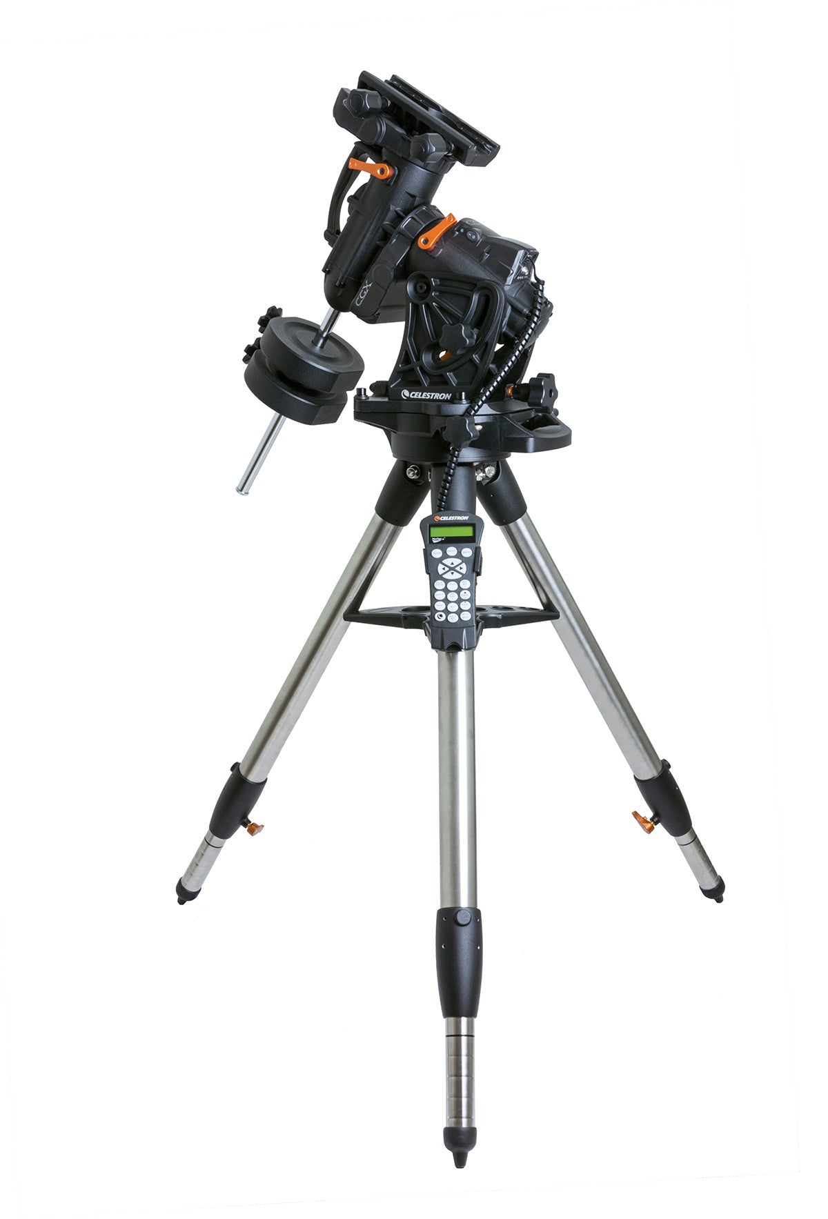 CGX Equatorial Mount and Tripod for Astronomy - High Precision Telescope Mount with Sturdy Tripod for Stargazing, Astrophotography, and Celestial Observation