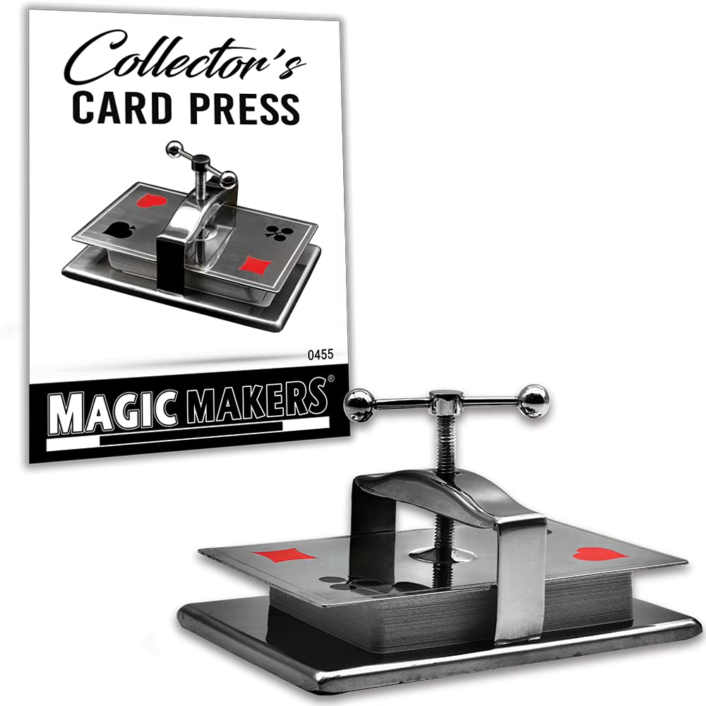 Magic Makers Collector's Card Press Chrome - Limited Edition Trading Card Protector | Perfect for Card Collectors, Gamers & Trading Card Enthusiasts