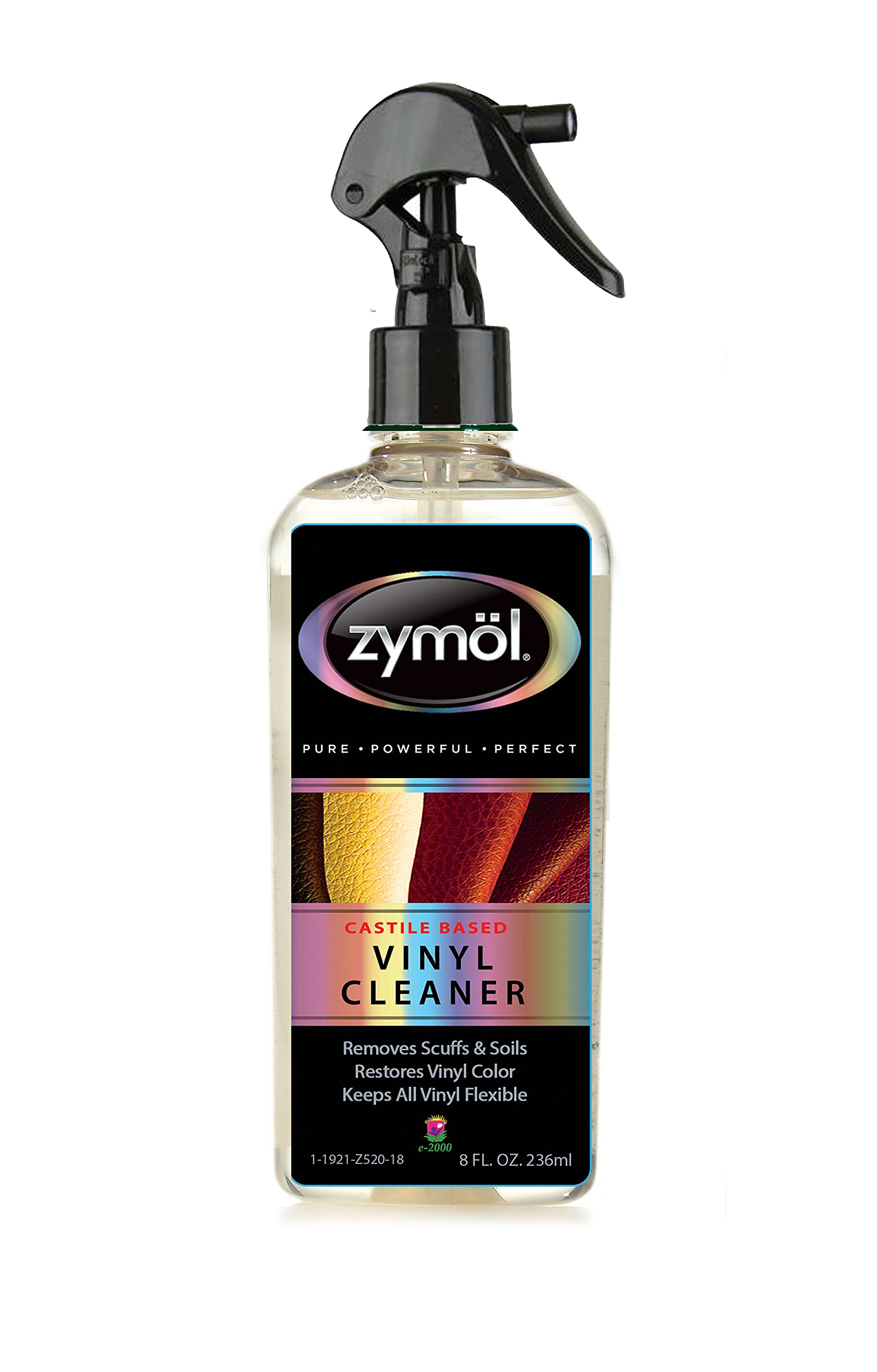 ZYMÖL Factory Original Vinyl Cleaner - Premium Car Interior Cleaner for Leather Seats & Dashboard - Perfect for Auto Detailing, Car Wash & Vehicle Maintenance