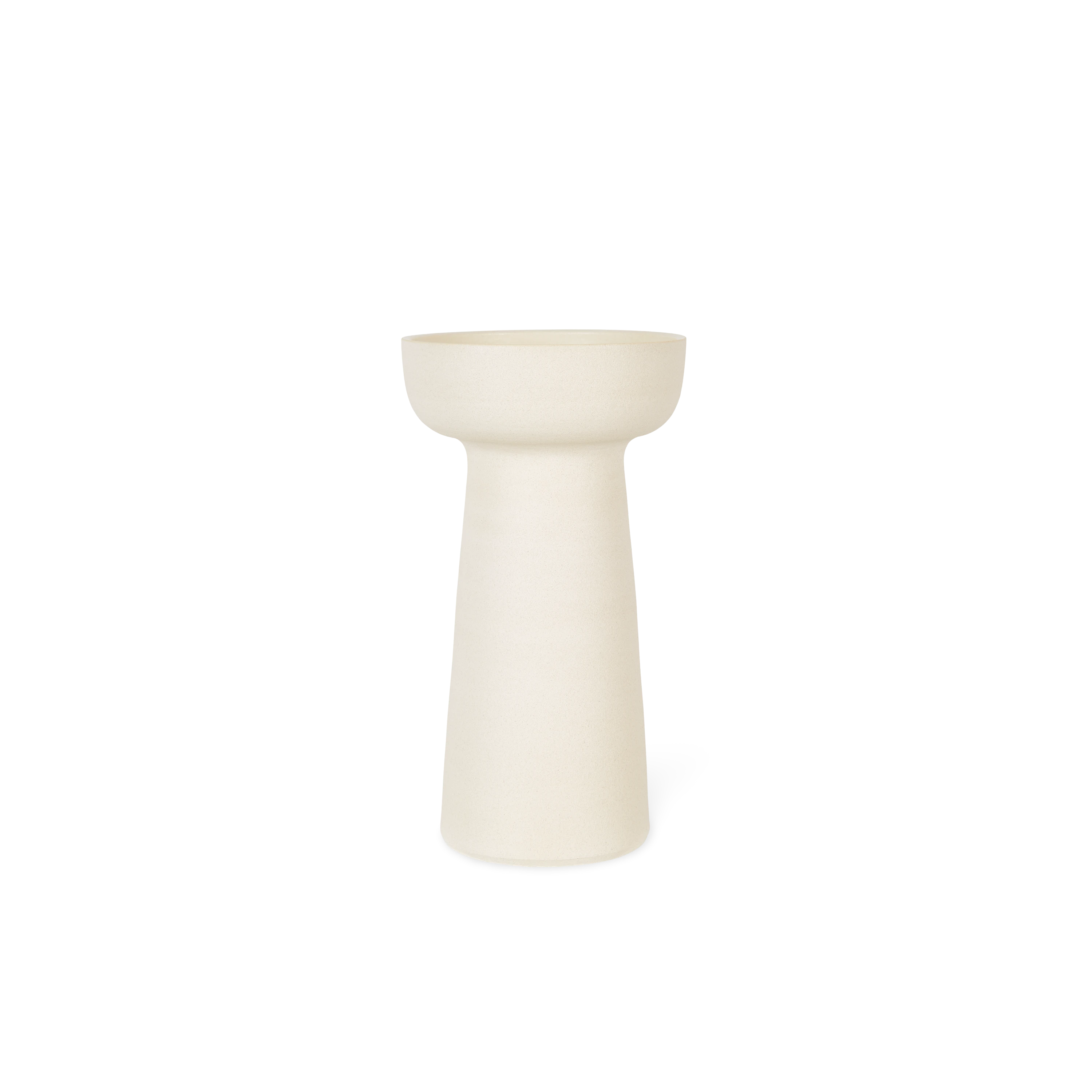 Juliet Vessel White - Elegant Ceramic Vase for Home Decor, Wedding Centerpieces & Floral Arrangements | Perfect for Living Room, Dining Table & Gift Giving