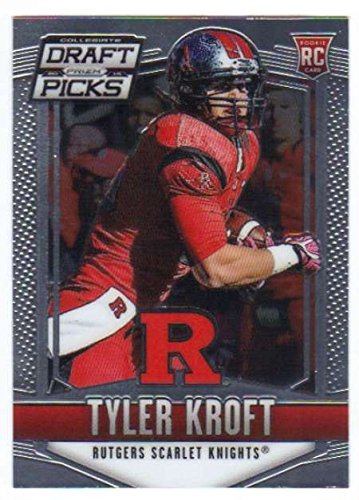 2015 Panini Prizm Collegiate Draft Picks #247 Tyler Kroft NFL Rookie Football Card NM-MT - Perfect for Collectors, Sports Memorabilia Displays & Investment