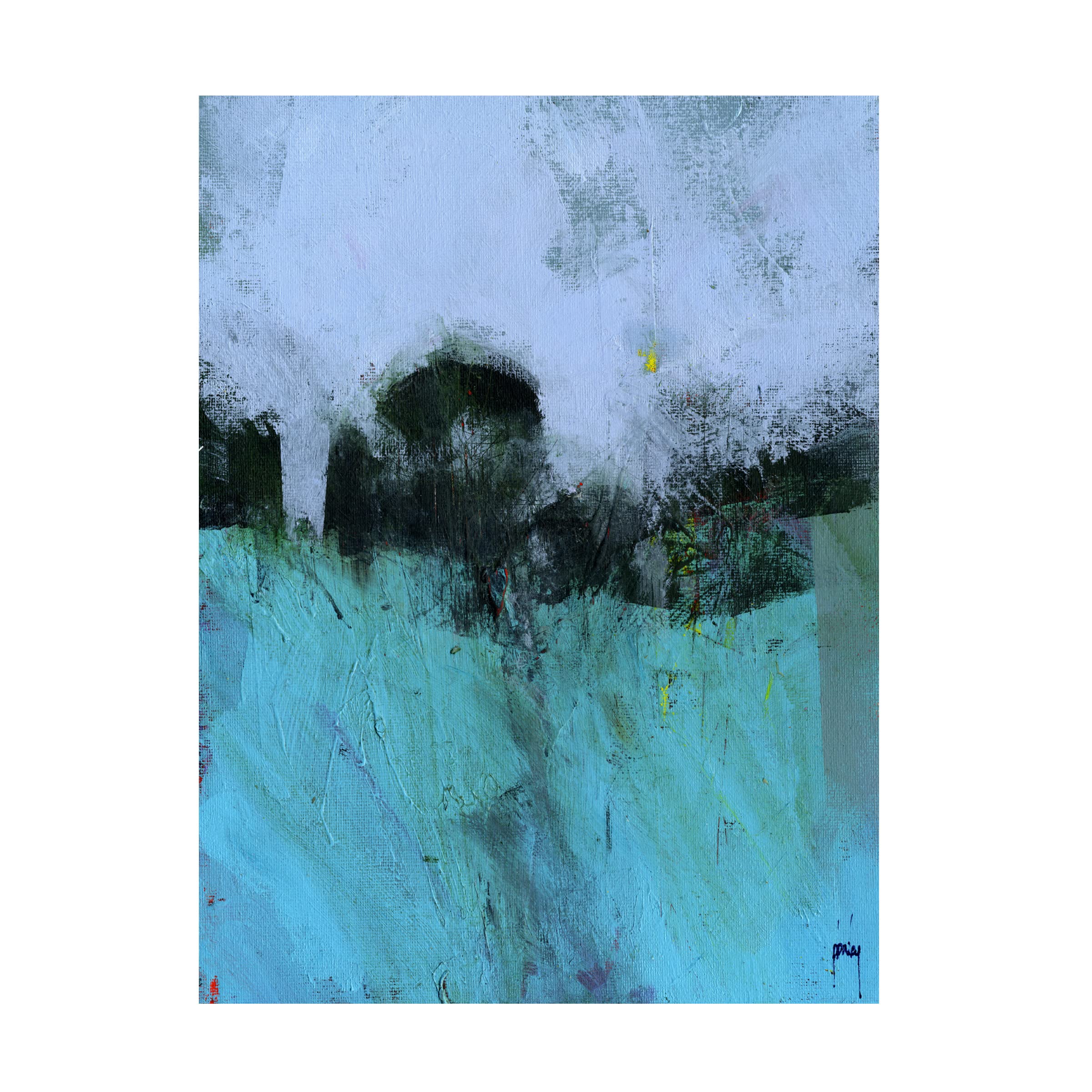 Paul Bailey 'Emerge' Canvas Wall Art Print - Modern Abstract Painting for Living Room, Bedroom & Office Decor | Trademark Fine Art Collection