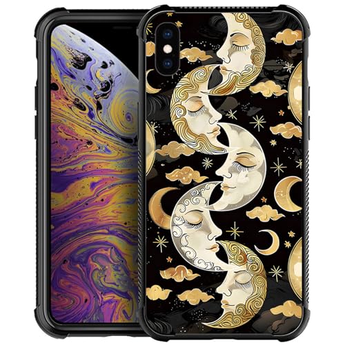 Tarot design moon and stars