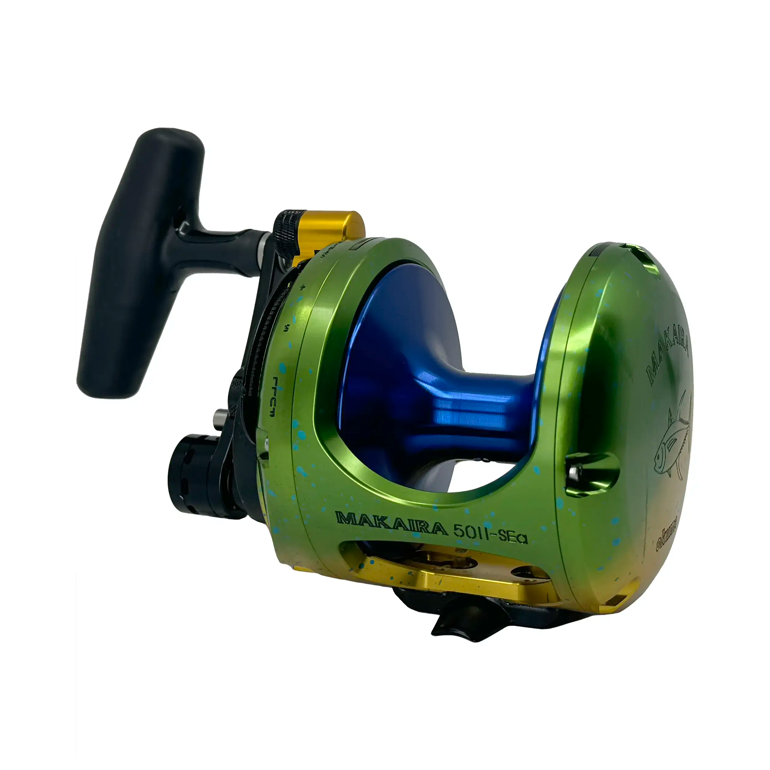 Okuma Makaira Special Edition Mahi Mahi Fishing Reel - Saltwater Spinning Reel for Offshore & Deep Sea Fishing - Perfect for Mahi Mahi, Tuna & Big Game Fish