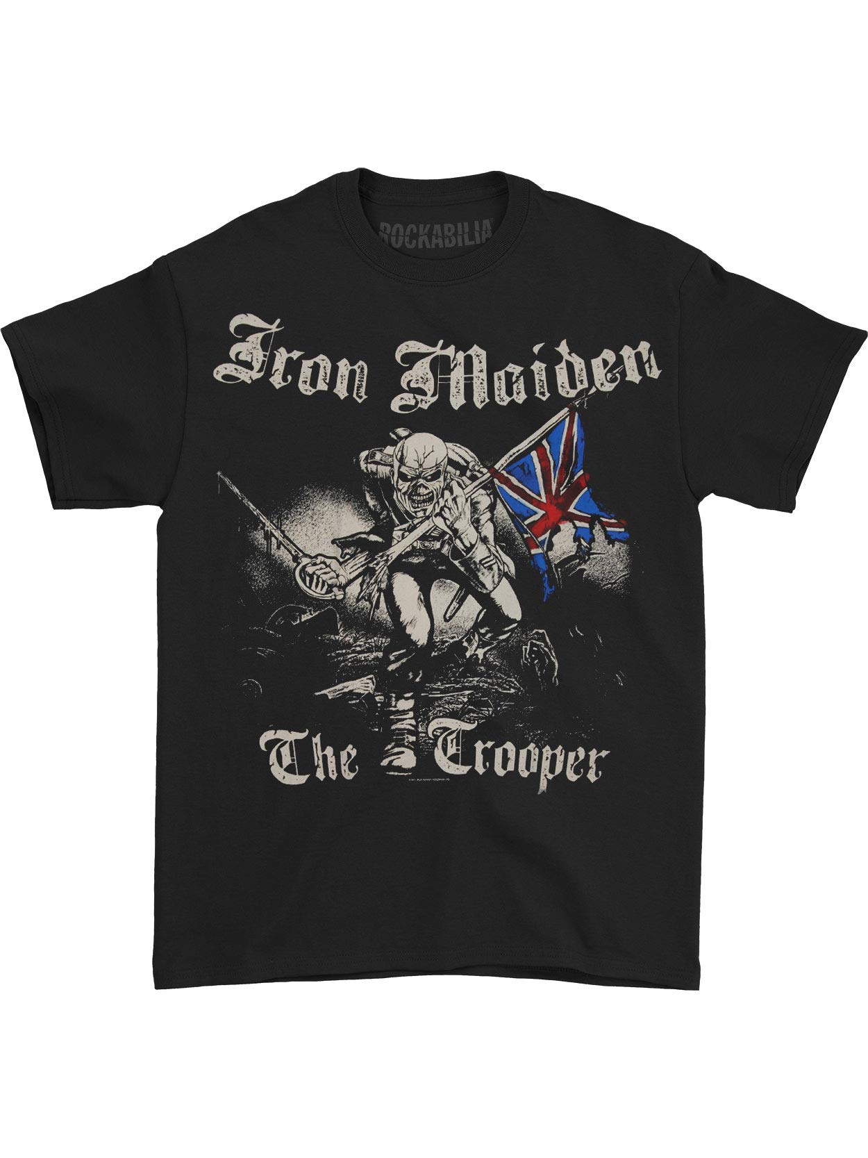 Iron Maiden Men's Sketch Trooper Graphic T-Shirt - Black Cotton Tee for Rock Fans & Concert Goers | Perfect for Concerts, Gifts & Casual Wear