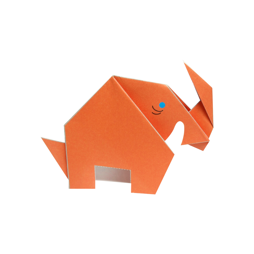 Fold By Number Wild Animals Origami Kit (4311) - DIY Paper Craft for Kids & Adults, Creative Home Decor & Party Activity