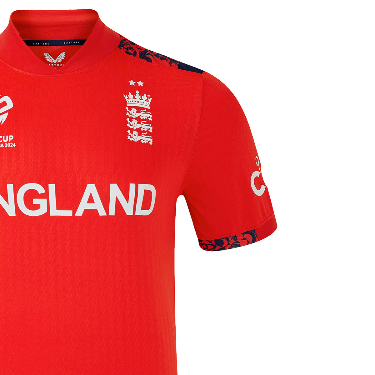 2024 ECB T20 World Cup Edition Replica Cricket Jersey - Official Short Sleeve Shirt for Men | Perfect for Cricket Matches, Fan Events & Sports Enthusiasts