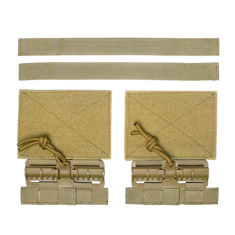 Universal Quick Release Buckle Set for Tactical Vests - Heavy Duty Plastic Side Release Buckles for Military Gear, Backpacks & Outdoor Equipment - Perfect for Hiking, Camping & Airsoft Accessories