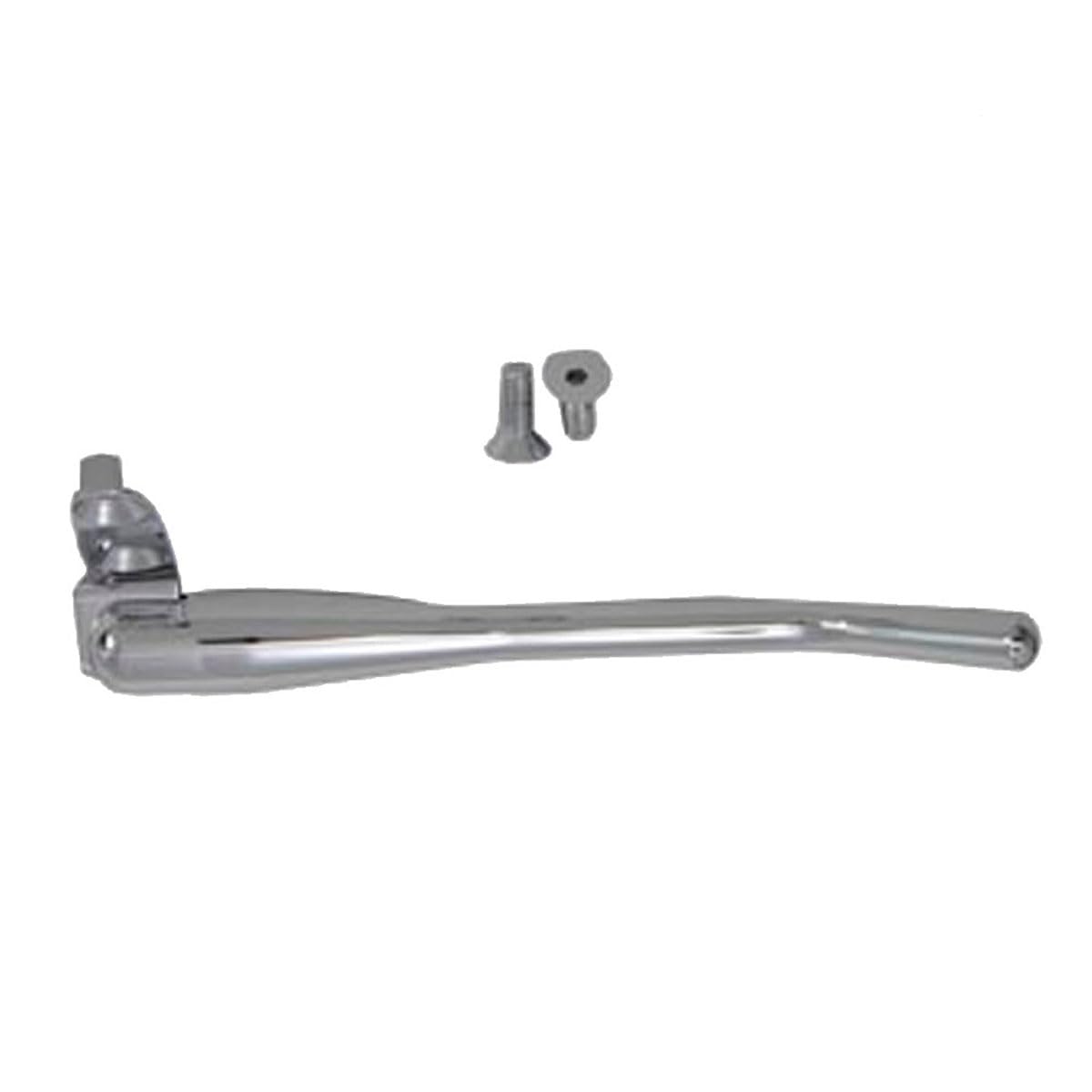 Chrome Bolt-On Hidden Spring Kickstand for Bicycles & Motorcycles - Durable & Adjustable Bike Stand for Easy Parking & Storage