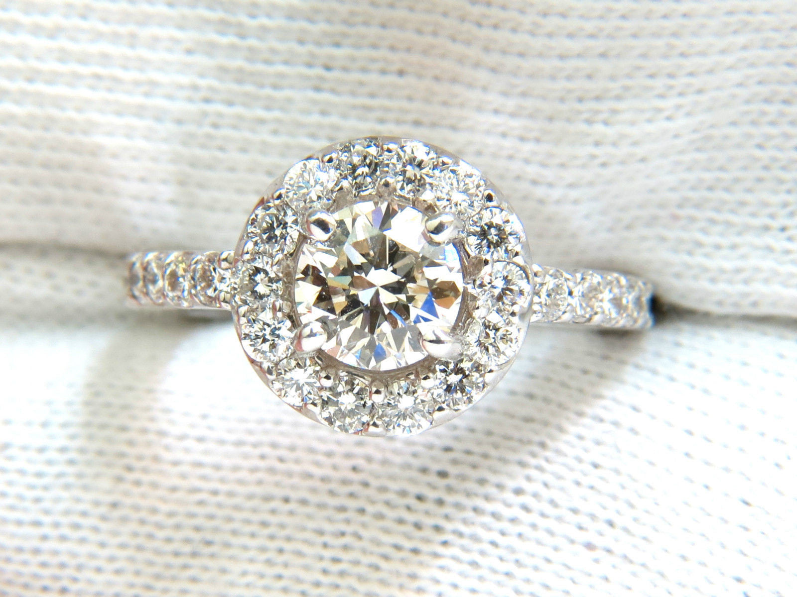 2.00CT Round Brilliant Cut Diamond Halo Ring in 14K Gold - Perfect for Engagement, Wedding & Anniversary Gifts