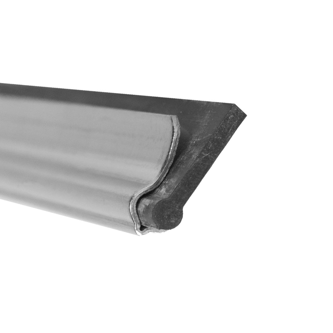 Pulex TechnoLite Stainless Steel Squeegee Channel - Heavy Duty Window Cleaning Tool for Home, Office & Car Wash Use