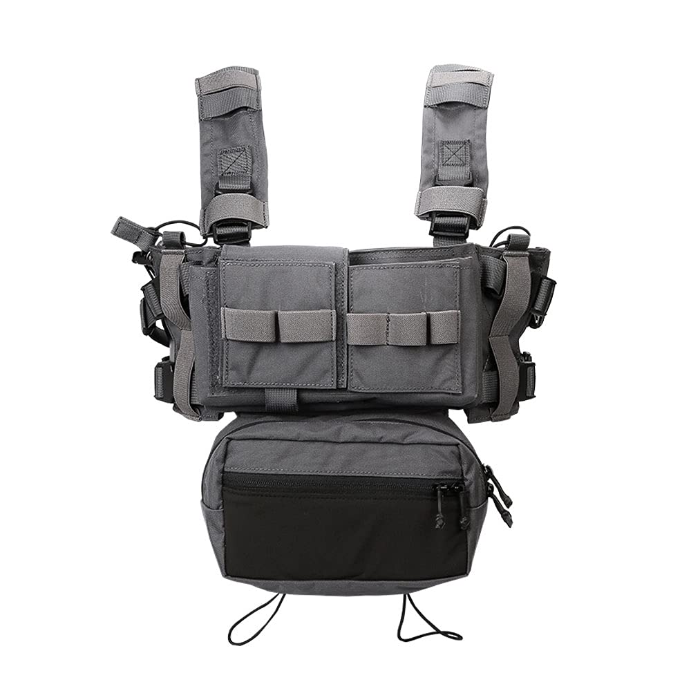 EmersonGear TAC Micro Fight Chassis MK3 Modular Tactical Vest - Airsoft, Paintball, Cosplay & Outdoor Adventure Gear for Military Enthusiasts