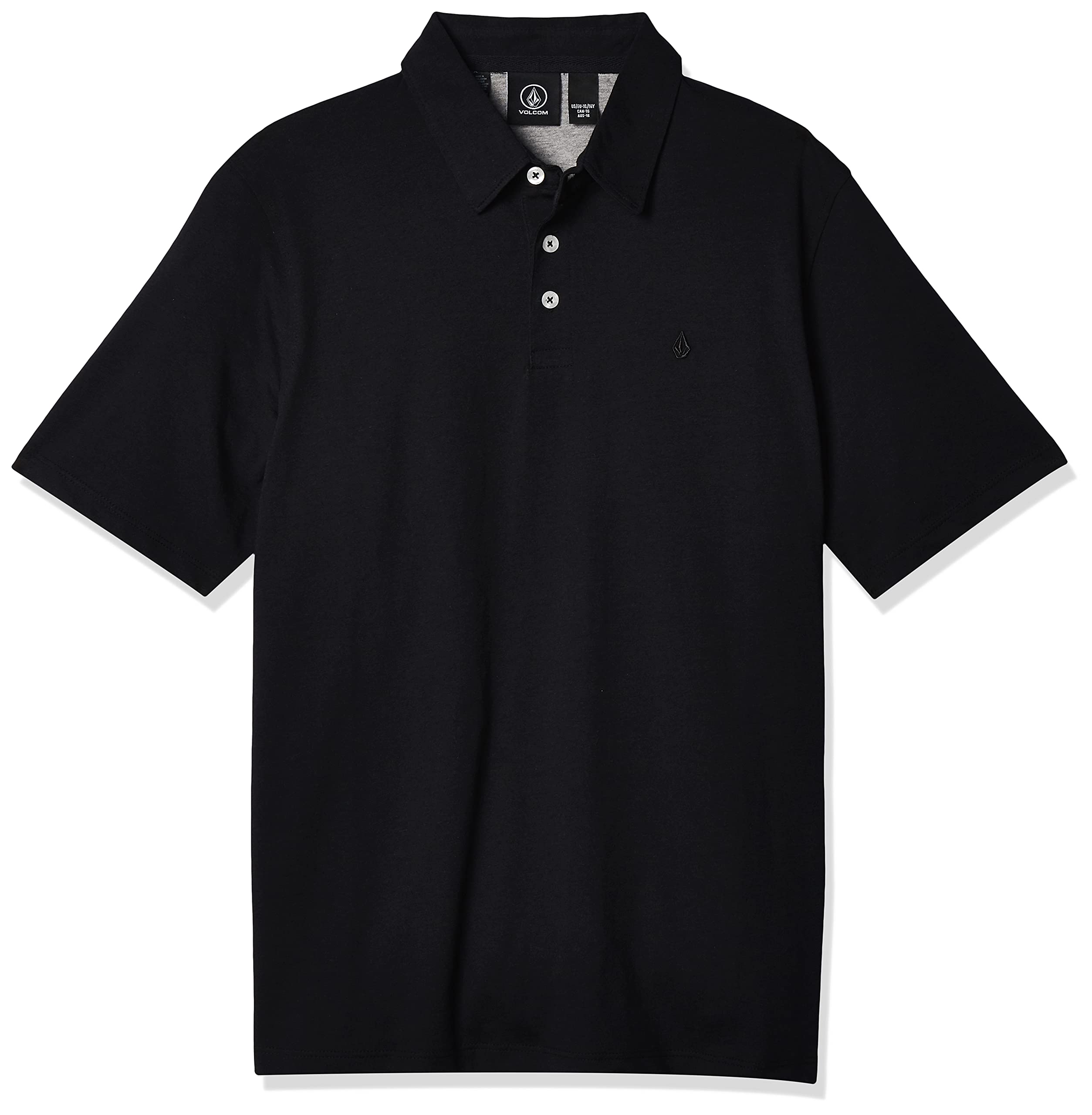 Volcom Boys' Wowzer Short Sleeve Polo Shirt - Big & Little Boys Sizes (2T-14) - Comfortable Cotton Blend for School, Play & Casual Wear