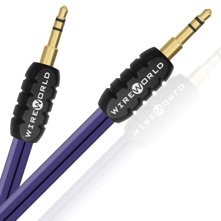 Premium Wireworld Pulse Mini Jack Cables - High-Quality 3.5mm Audio Cables for Headphones, Speakers & Home Theater Systems - Perfect for Music Lovers & Audiophiles