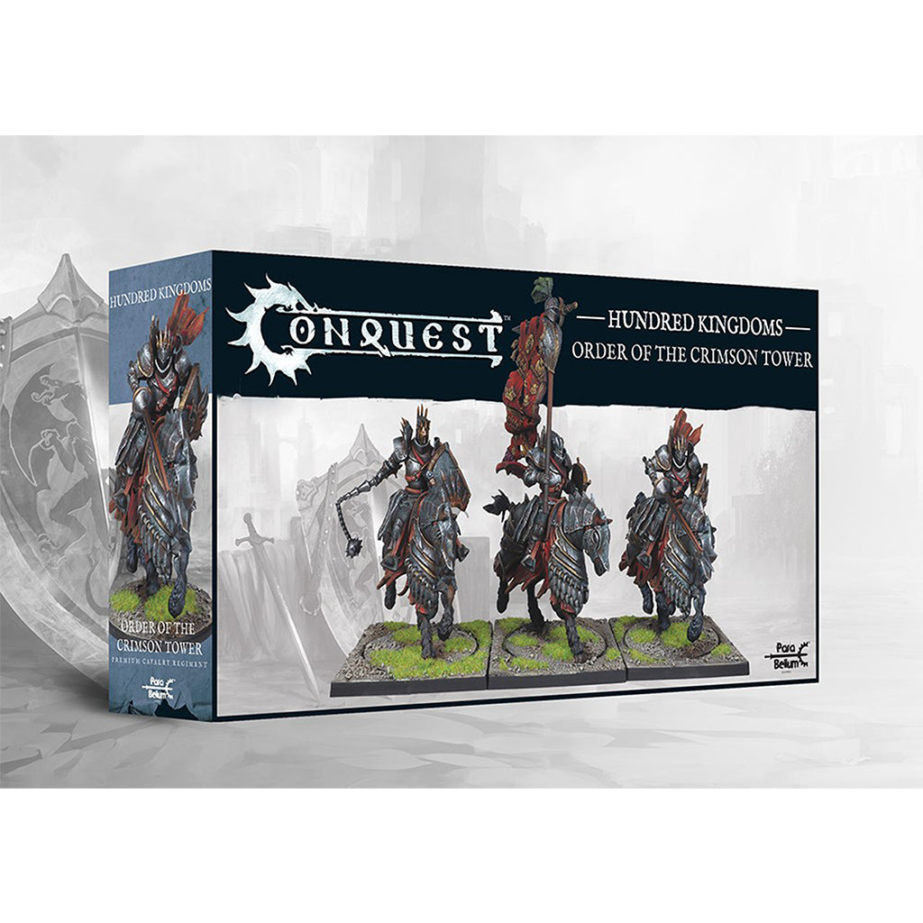 Hundred Kingdoms: The Order of the Crimson Tower - Strategy Board Game for Adults & Teens - Perfect for Game Nights & Fantasy Adventures