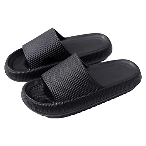 HEALLILY 1 Pair Thick Sole Massage Slippers - Unisex Comfort House Shoes for Bathroom, Indoor & Home Use - Perfect for Relaxation, Spa & Lounging