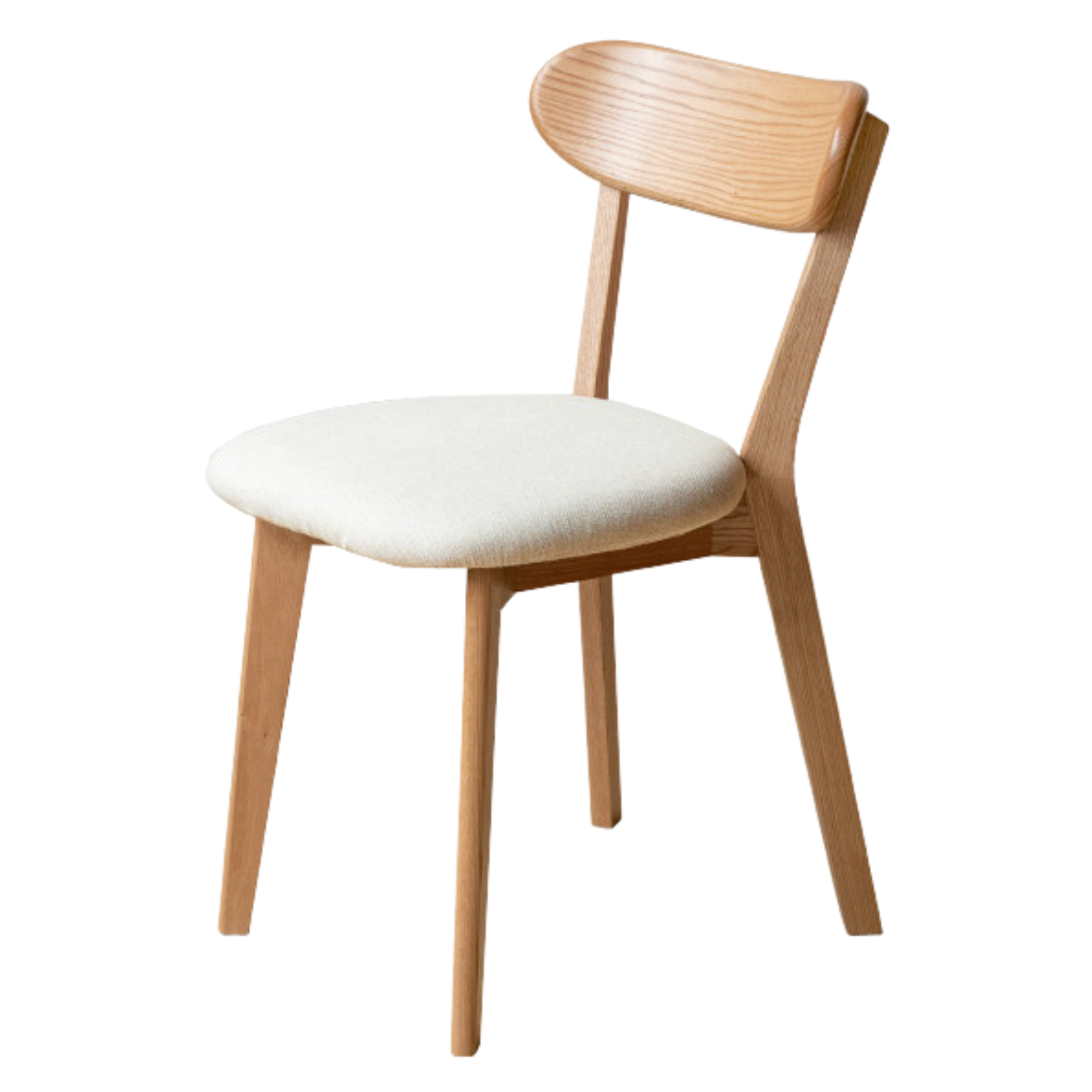 18.5x21.7x30.7 inch/ 47.5x55.5x78сm/ natural wood color/ Oak 6 chair chair pear white