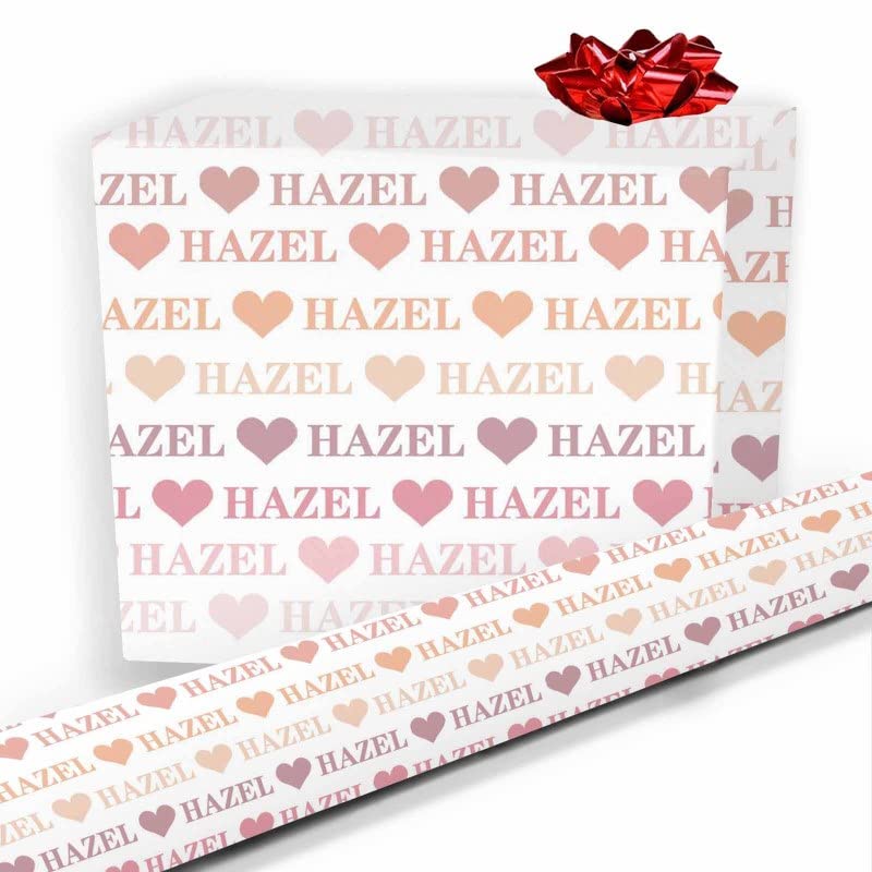 Personalized Birthday Wrapping Paper with Custom Name - 58