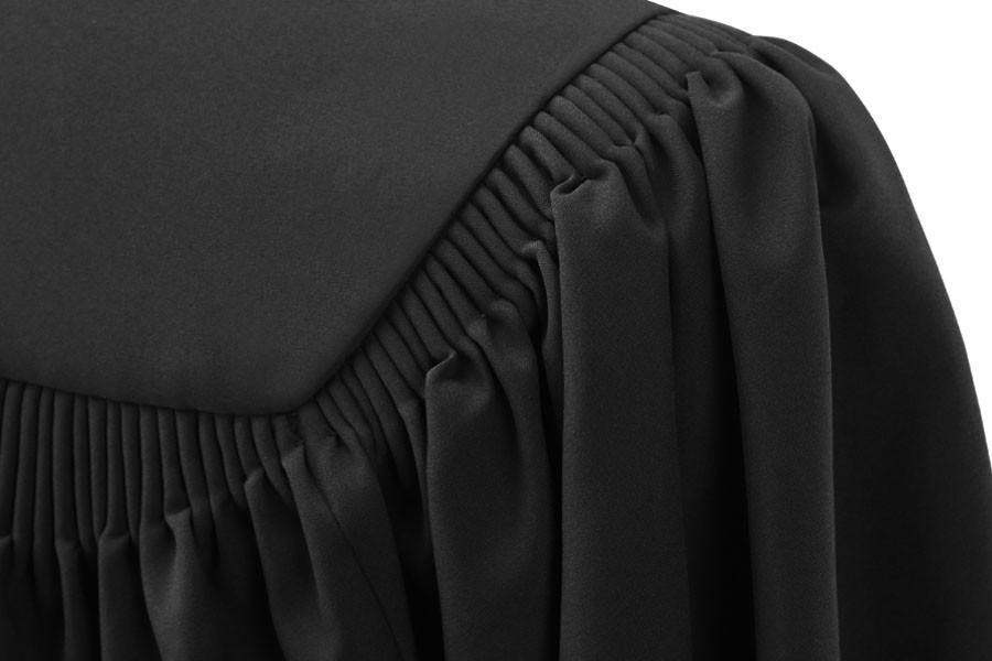 Premium Black High School Graduation Cap and Gown Set - Fluted Design for Commencement Ceremonies - Perfect for Graduation Photos, Yearbook Pictures, and Academic Celebrations