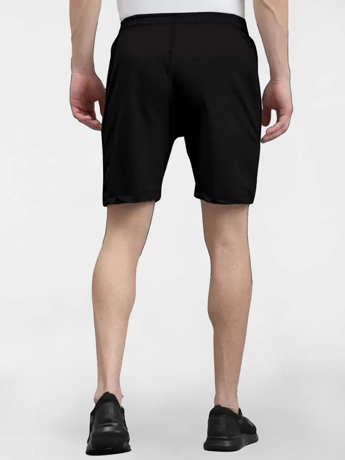 SIRIL Men's Lightweight Quick-Dry Sports Shorts with Side Zipper Pockets - Breathable Gym Running Workout Shorts for Men (2-Pack) | Perfect for Outdoor Activities, Jogging & Gym Training