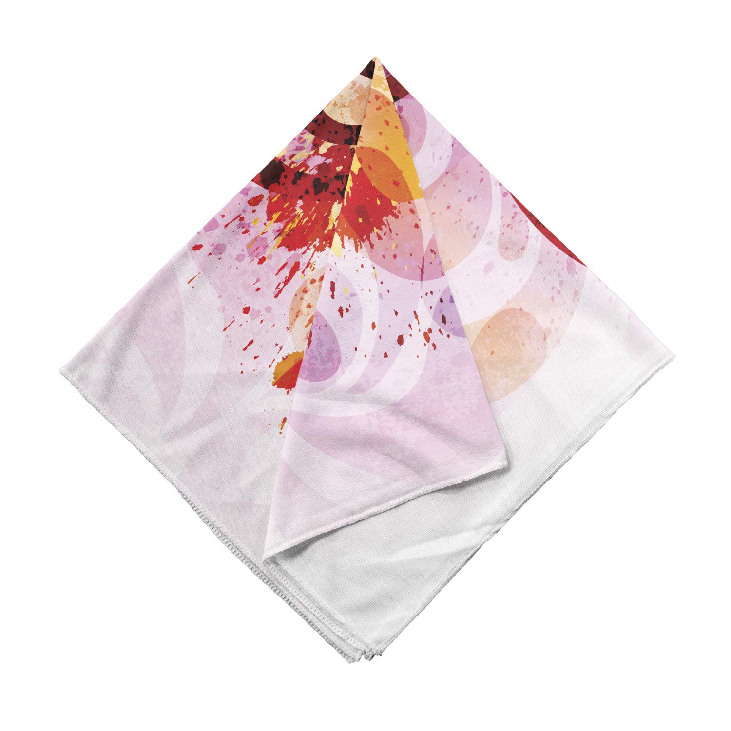 Ambesonne Music Bandana - Gradient Treble Chef Design Unisex Head & Neck Scarf for Concerts, Festivals & Outdoor Activities