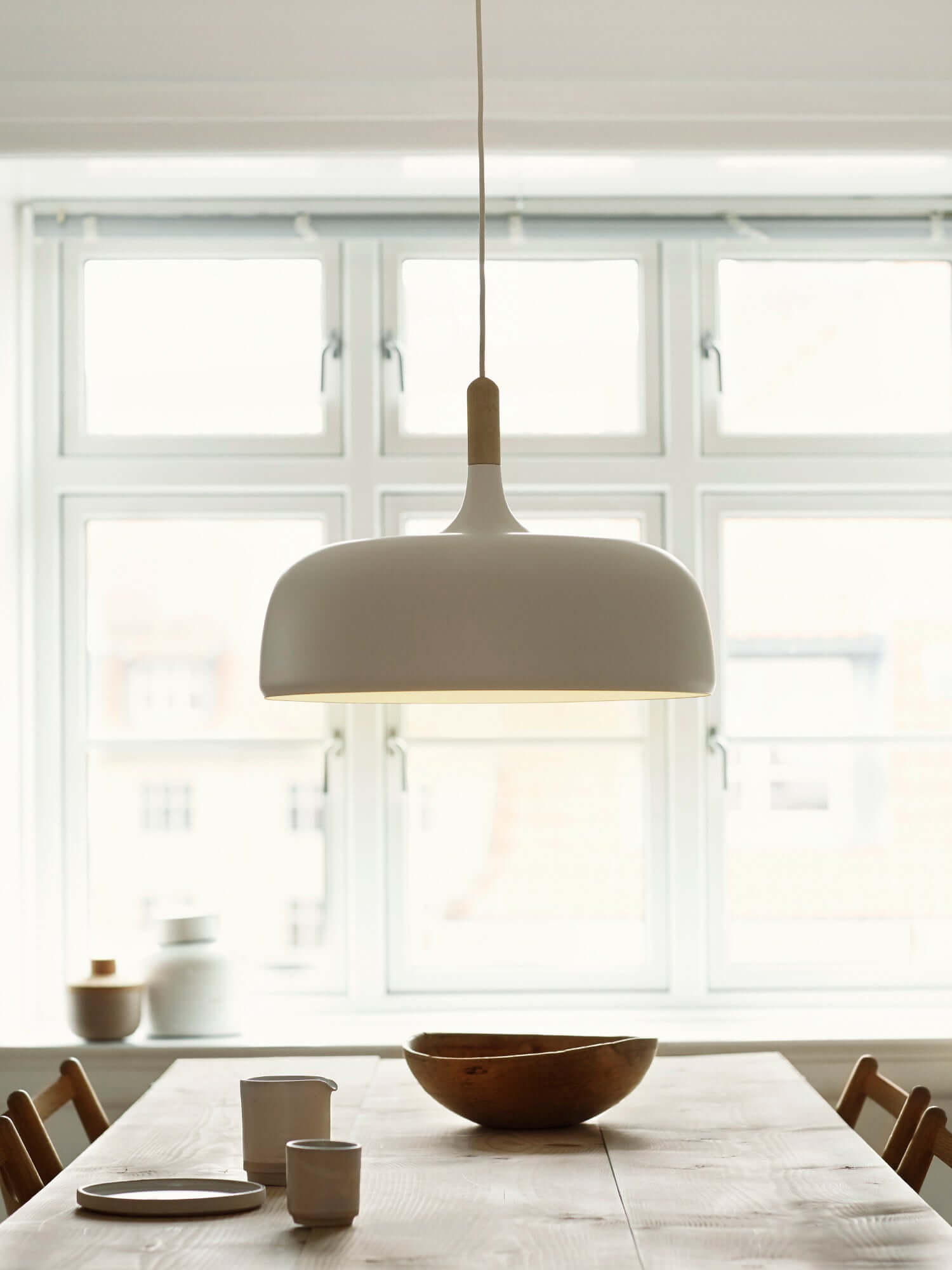 Stylish Acorn Pendant Light Fixture - Modern Hanging Ceiling Lamp for Kitchen Island, Dining Room & Bedroom Decor