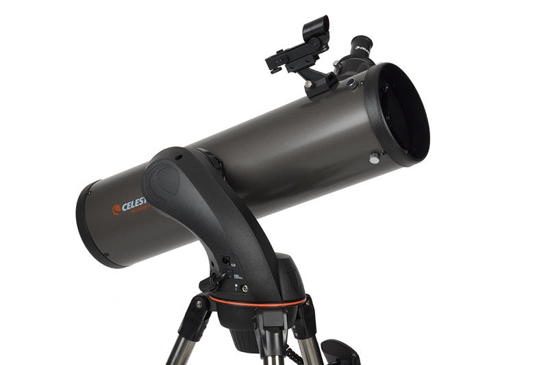 Celestron NexStar 130 SLT Computerized Telescope for Astronomy Beginners - Portable Newtonian Reflector Telescope with Auto Tracking for Stargazing, Astrophotography & Backyard Observation