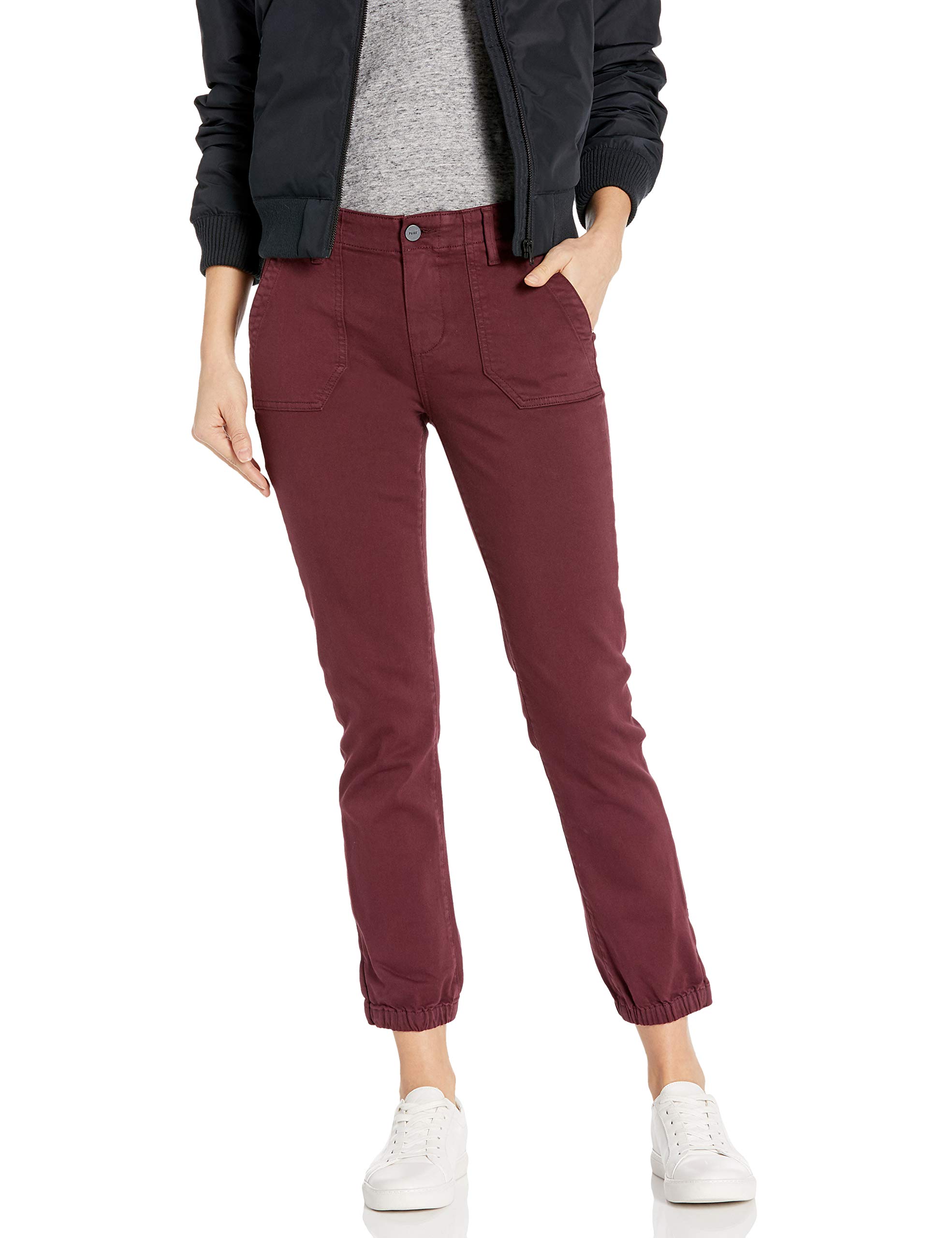 PAIGE Women's Mayslie Jogger Pants - Soft High-Waisted Lounge Pants for Yoga, Running & Casual Wear