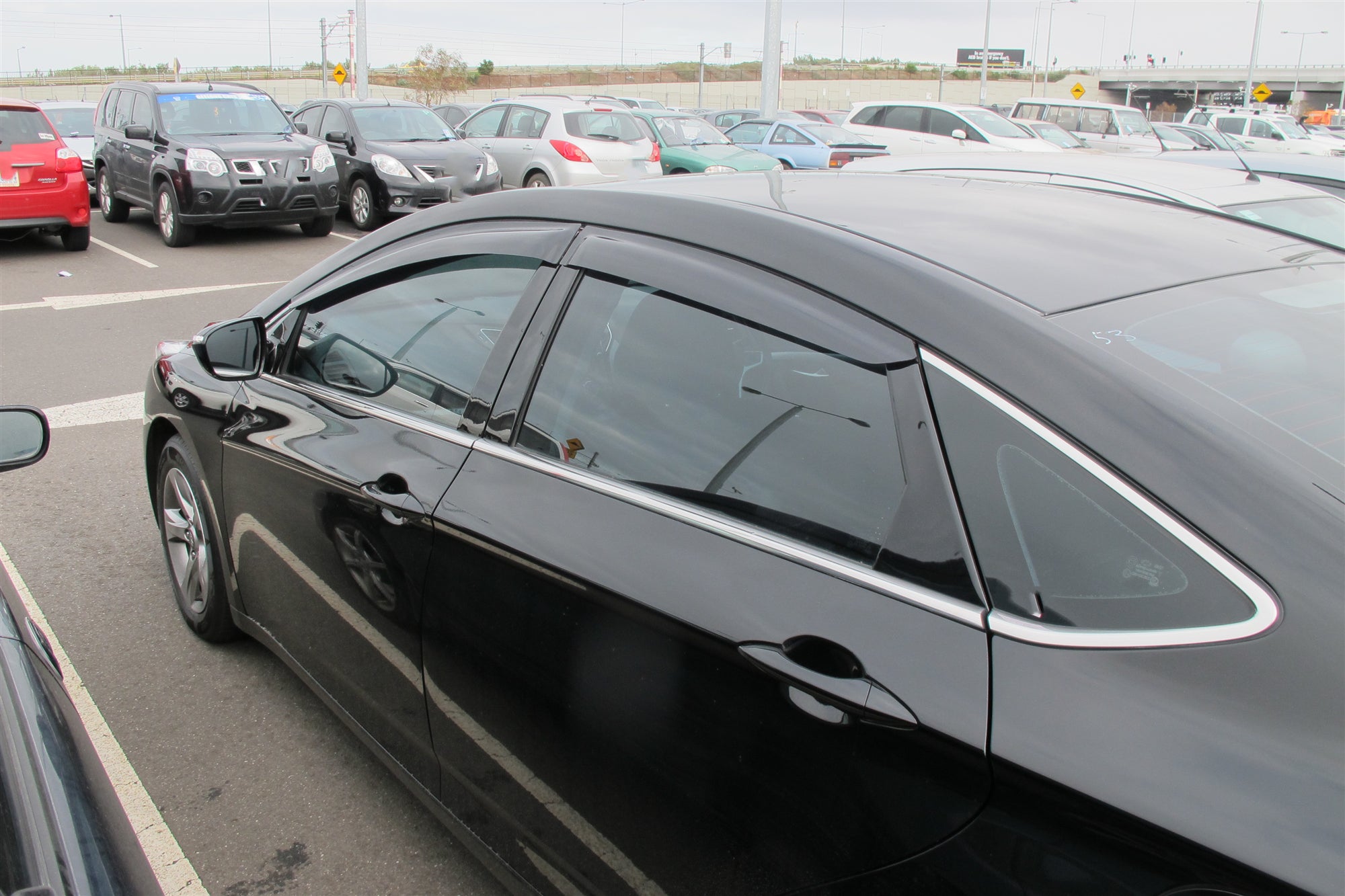 Weather Shields for Hyundai I40 VF Series Sedan 2011-2019 | Rain Guards & Window Deflectors | Perfect for All-Weather Protection & Noise Reduction While Driving
