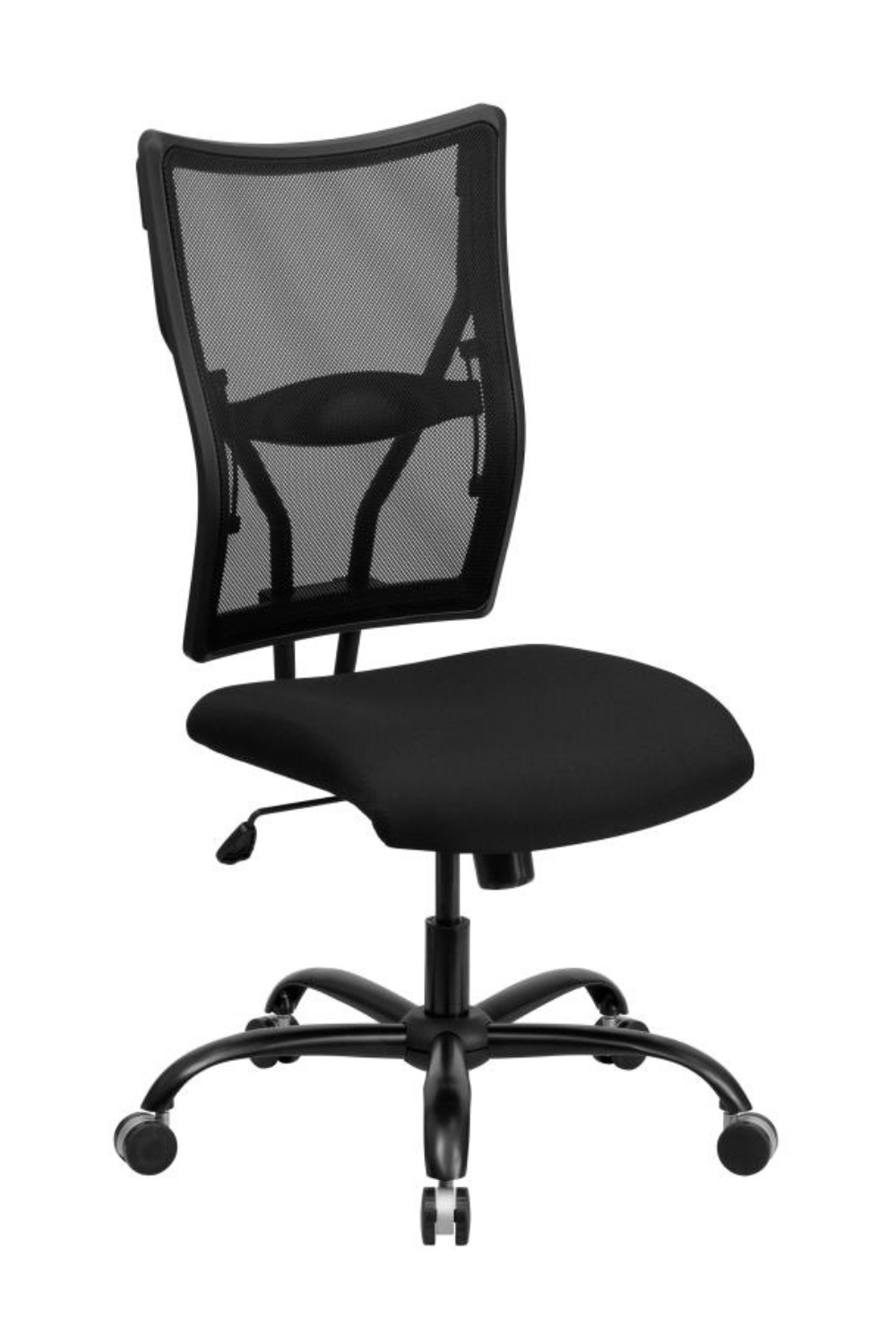 Hercules Black Mesh Executive Swivel Ergonomic Office Chair with Adjustable Arms - Heavy Duty 400 lb Weight Capacity - Perfect for Home Office, Gaming & Workspace Comfort
