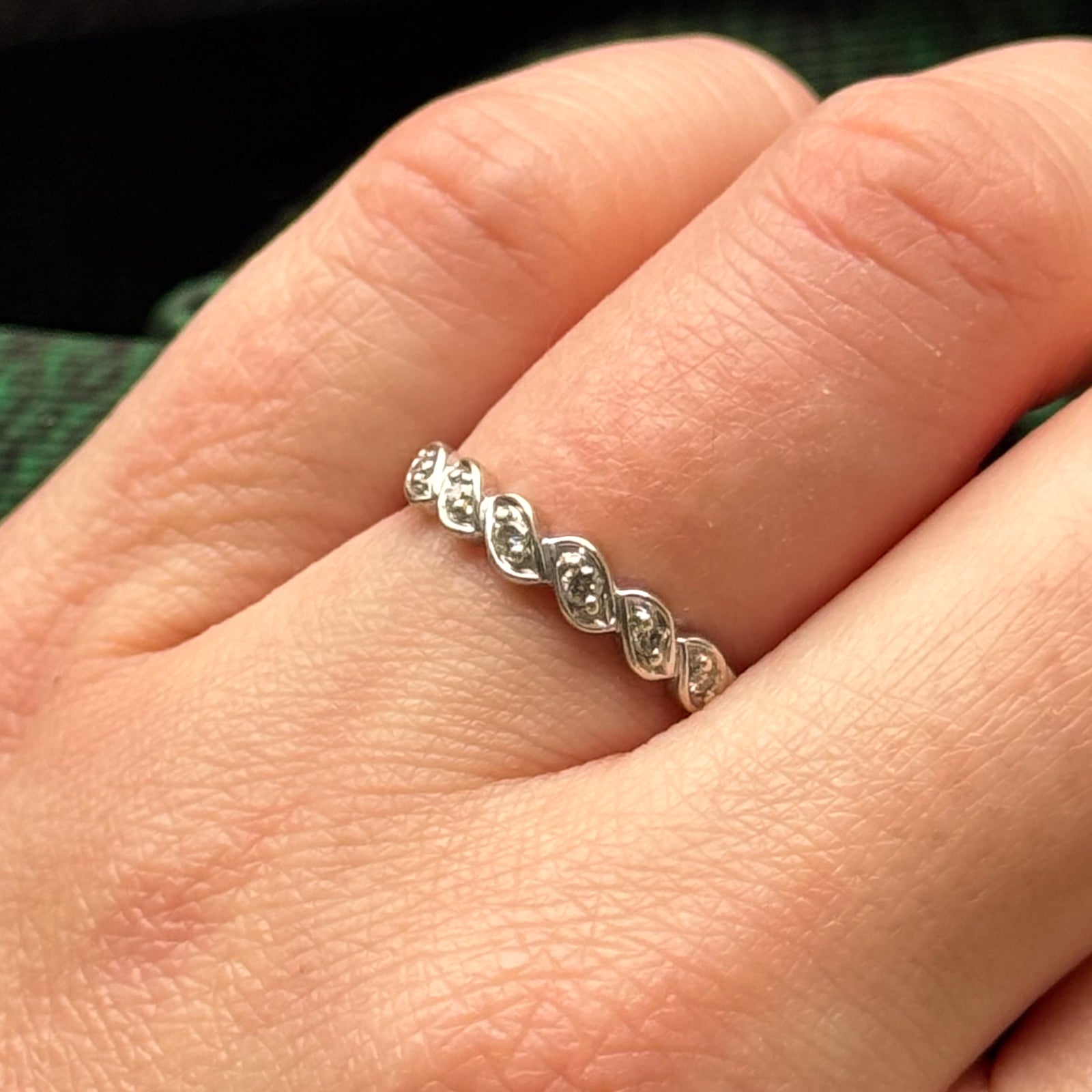 0.10ctw Diamond Wedding Band Ring for Women - Size 6.5 - Elegant & Durable for Engagement, Anniversary & Everyday Wear