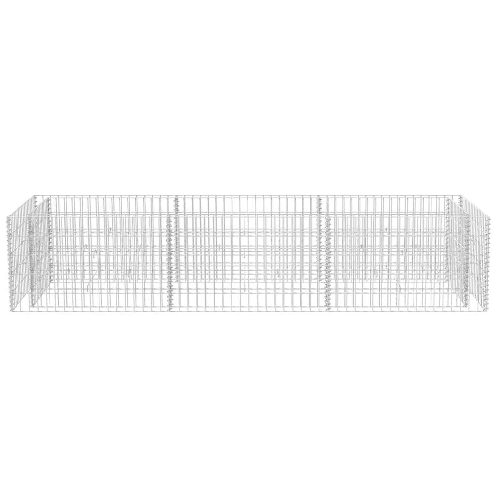 Galvanized Steel Gabion Raised Garden Bed - 106.3