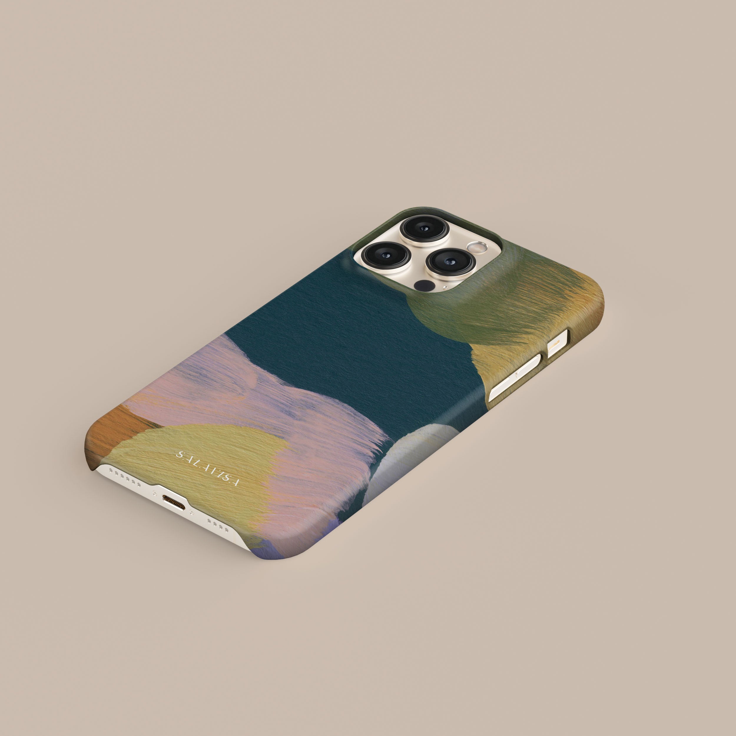 Premium Pale Canvas Phone Case - Slim & Durable Protective Cover for iPhone & Samsung - Perfect for Everyday Use, Travel & Outdoor Adventures
