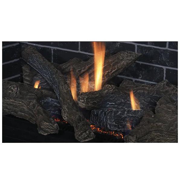 35 Inch Direct Vent Traditional Gas Fireplace - DRT2035 - Energy Efficient Heating for Living Rooms & Bedrooms - Perfect for Cozy Winter Nights & Home Decor