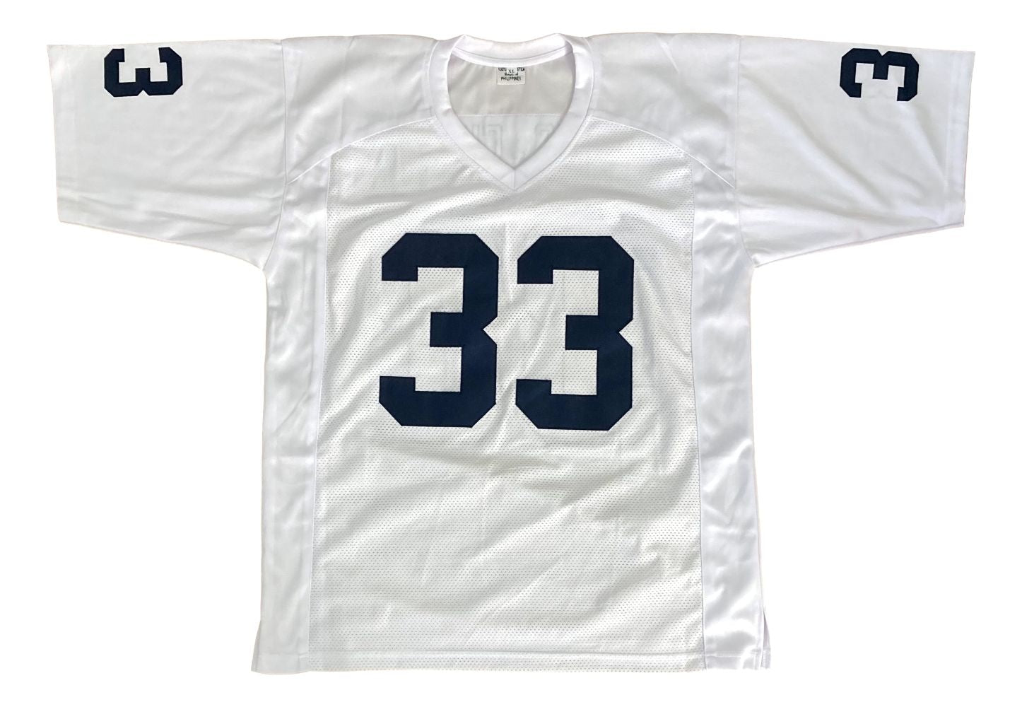 Dani Dennis Sutton Penn State Signed White Football Jersey with JSA Certification - Perfect for Collectors, Fans, and Sports Memorabilia Displays