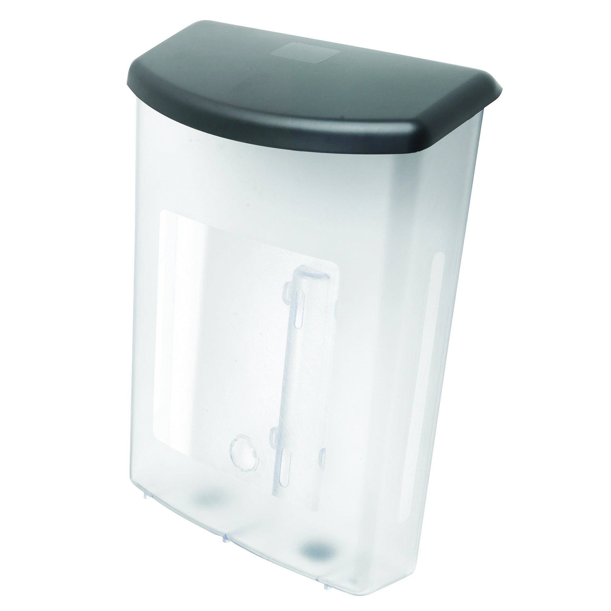 Clear A4 Outdoor Brochure Holder with Black Lid & Backing - Weatherproof Display for Menus, Flyers & Signage at Restaurants, Events & Retail Stores