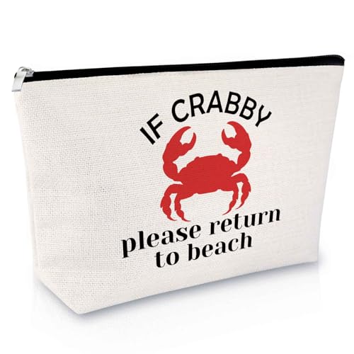 Crab Gifts Makeup Bag