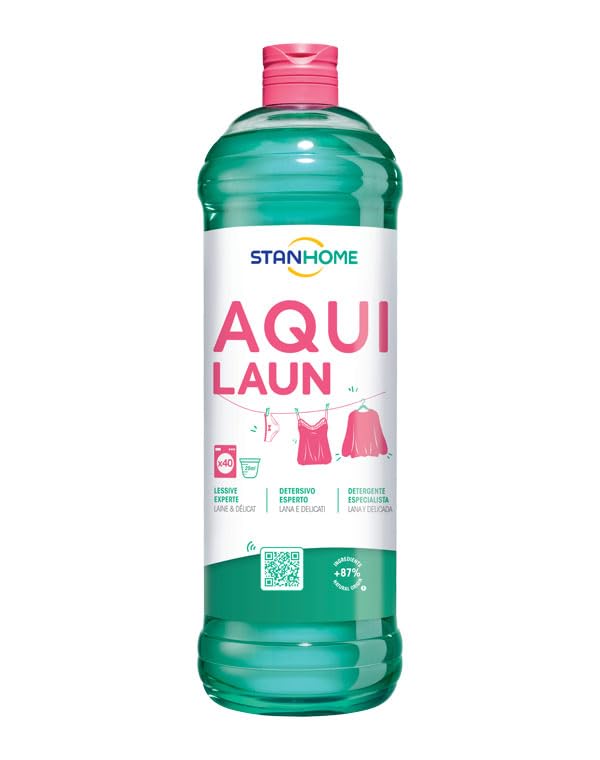 STANHOME Laundry Detergent - Powerful Stain Removal for Fresh & Clean Clothes - Ideal for Everyday Laundry, Travel, and Eco-Friendly Washing