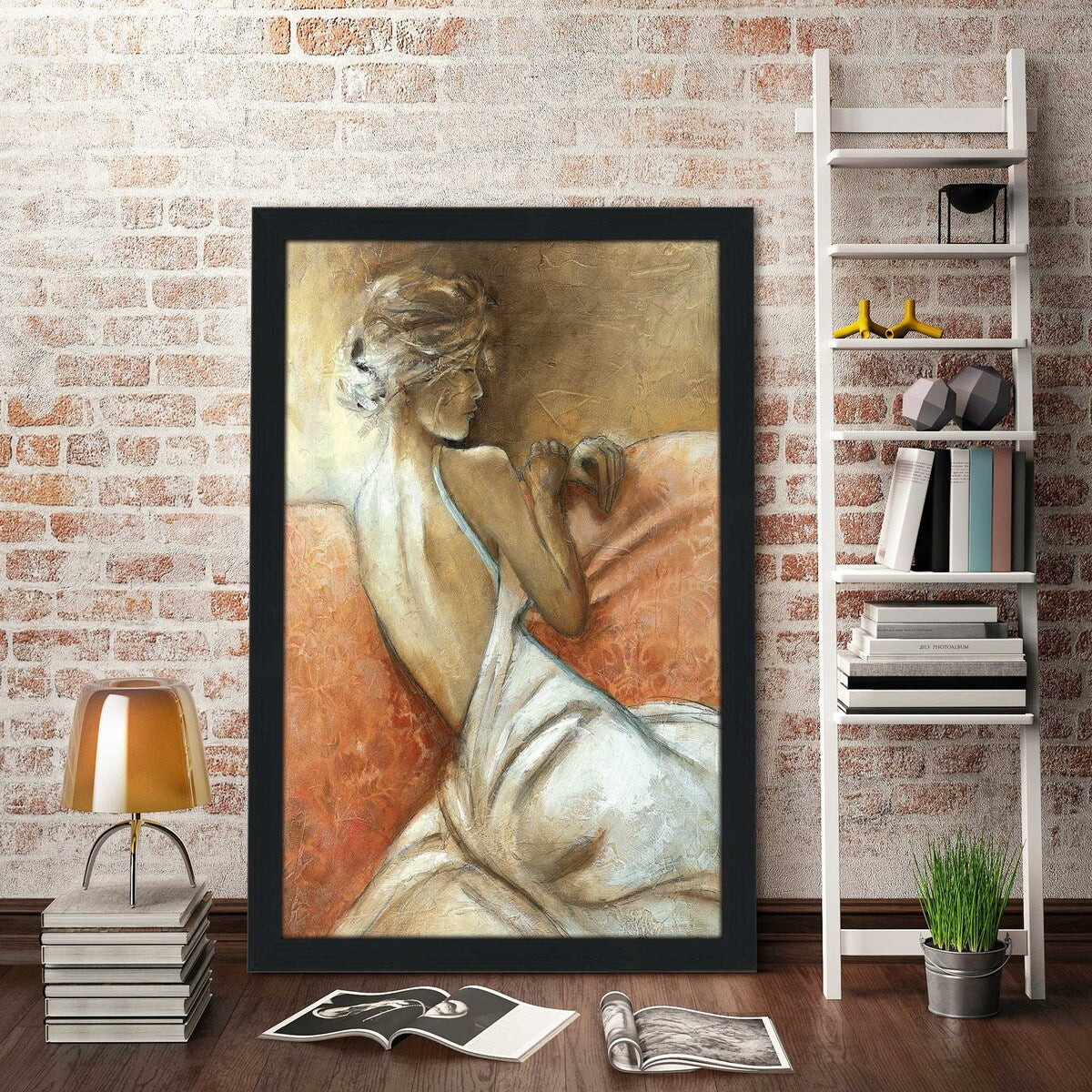Carol Robinson 'A Quiet Refrain I' Acrylic Wall Art Print - Modern Abstract Painting for Living Room, Bedroom & Office Decor