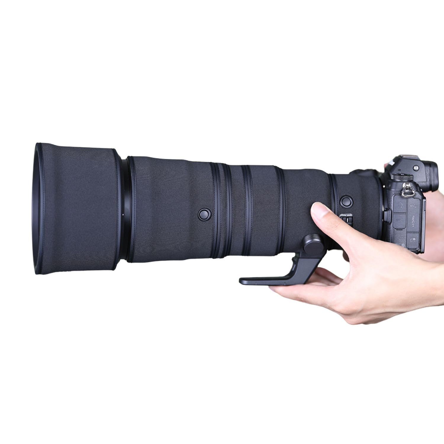 Nikon Z 600mm F6.3 VR S Lens Camouflage Cover - Waterproof Rain Protective Sleeve for Bird Watching & Wildlife Photography - Perfect for Outdoor Hunting, Safari & Nature Exploration