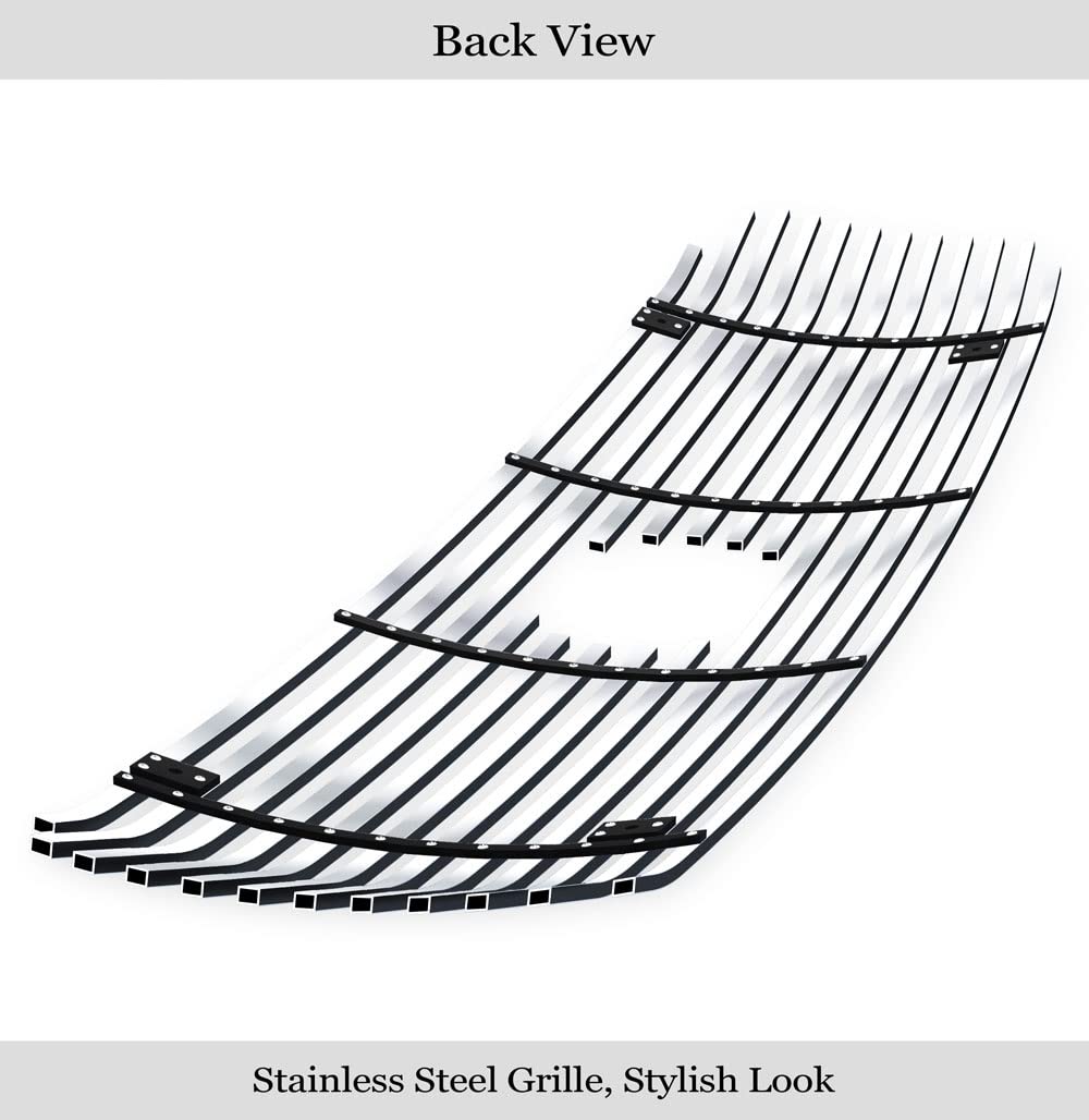 APS Chrome Billet Front Grill Grille Insert Compatible with Toyota Sequoia 2001-2004 Models - T65428A - Perfect for Customization & Off-Road Vehicle Upgrades