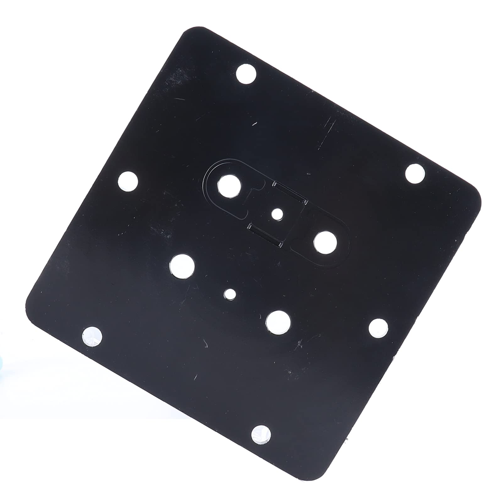 Oil-Free Valve Plates - 2 in 2 Out Heat Resistant Cast Iron Replacement for Vacuum Pump Couplers | Durable Industrial Vacuum System Components for HVAC, Plumbing & Manufacturing Equipment