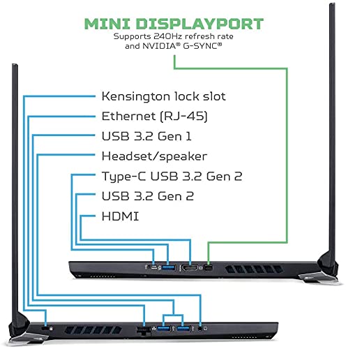 Acer Predator Helios 300 Gaming Laptop - 15.6
