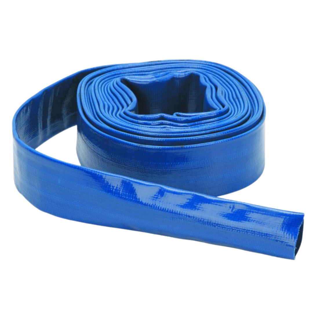 Lay Flat Hose - 4 Bar Pressure, 32mm Diameter - Sold by Meter or 100m Rolls - Perfect for Irrigation, Construction & Water Transfer