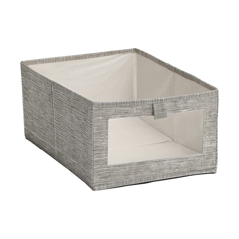 Army Green Storage Box Organizer for Home - Underwear, Socks & Bra Storage with Dust Cover | Space-Saving Closet, Bedroom & Travel Organization Solution