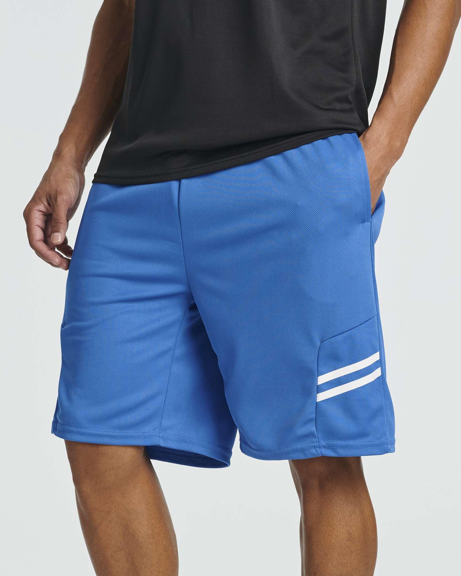 Real Essentials Men's Running Shorts - Lightweight Quick-Dry Athletic Shorts for Jogging, Gym & Outdoor Workouts | Comfortable Breathable Training Shorts for Men