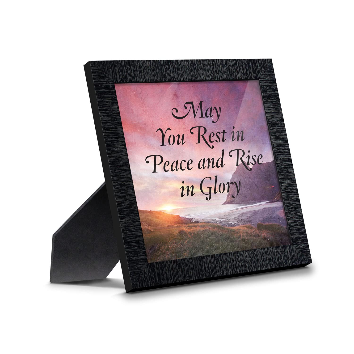 Crossroads Home Décor Peaceful Remembrance Picture Frame 8710CH - Perfect for Memorial Gifts, Wall Decor & Cherished Memories Display