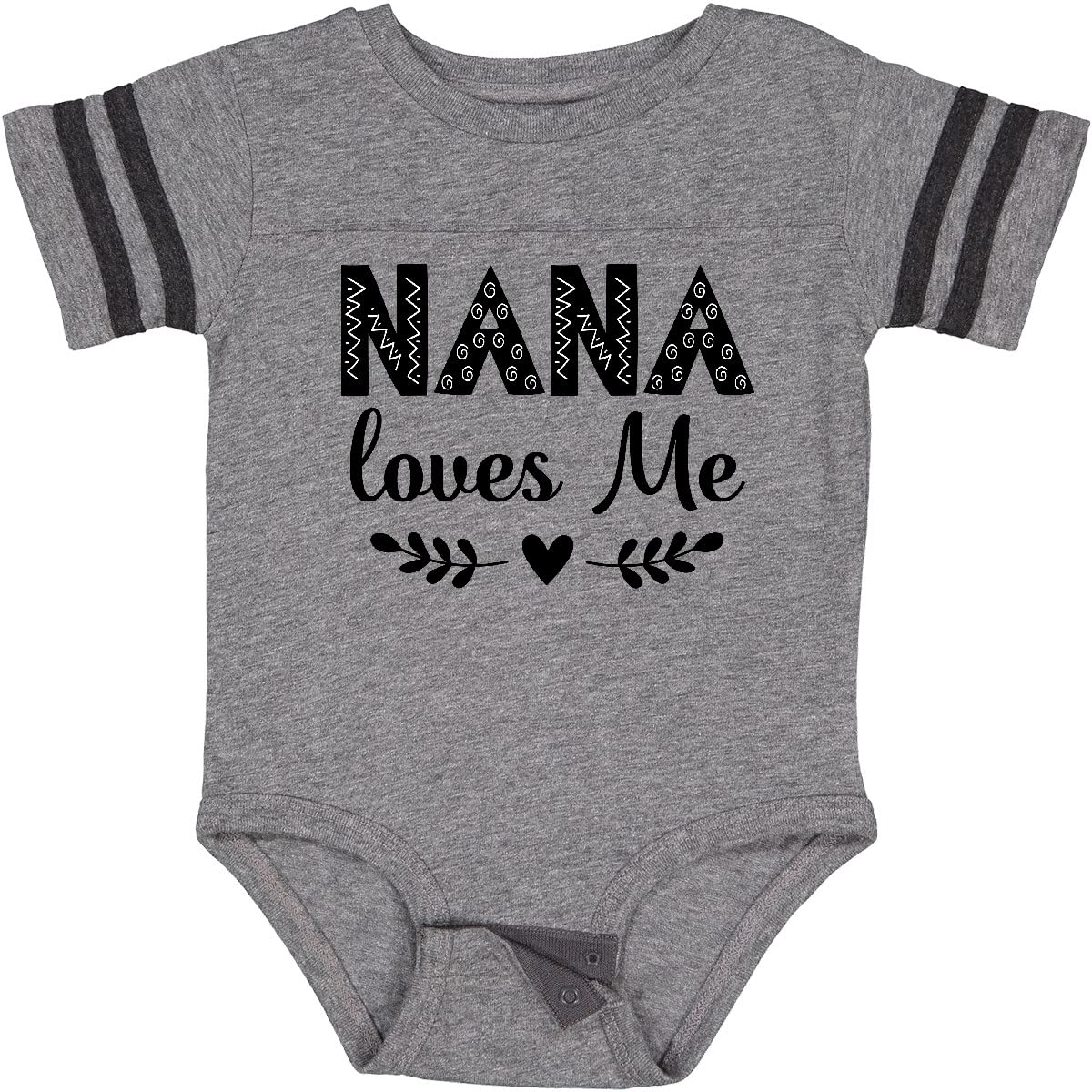 Inktastic Nana Baby Girl Clothes - Cute Baby Bodysuit for Newborns & Infants | Soft Cotton Onesie for Playtime, Family Photos & Everyday Wear