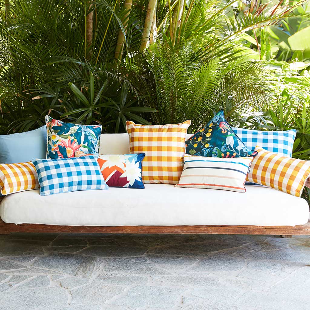 50x50cm Waterproof Outdoor Cushion - Comfortable Patio Furniture Seat Cushion for Garden, Poolside, Deck & Porch Use